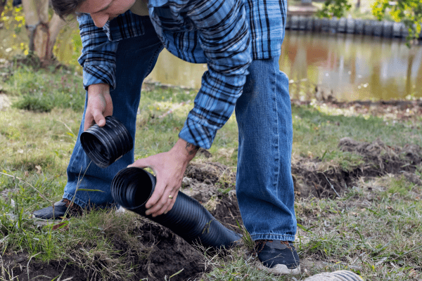 french drain installation houston tx